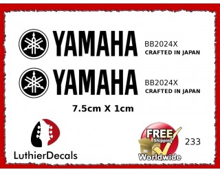 Yamaha Guitar Decal #233